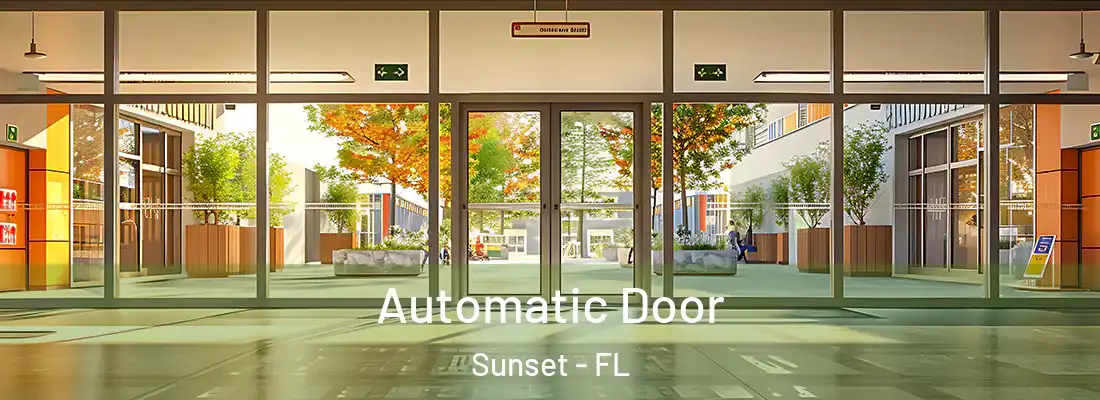 Automatic Door Sunset - FL
