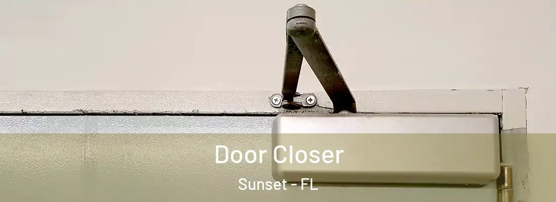 Door Closer Sunset - FL