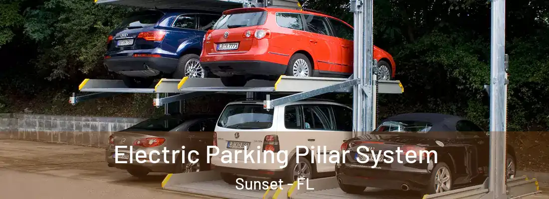 Electric Parking Pillar System Sunset - FL