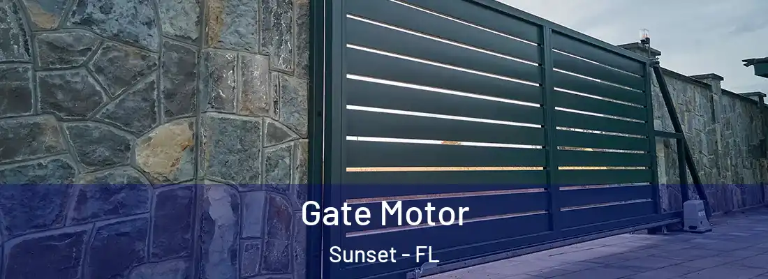 Gate Motor Sunset - FL