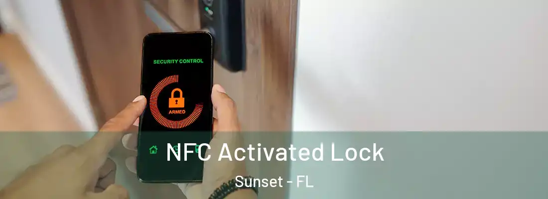 NFC Activated Lock Sunset - FL