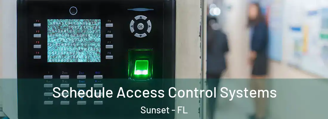 Schedule Access Control Systems Sunset - FL