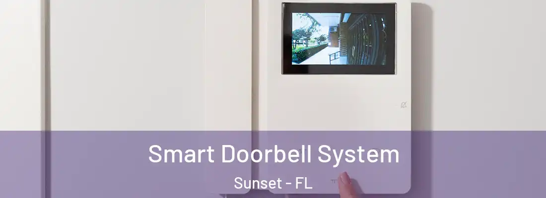 Smart Doorbell System Sunset - FL